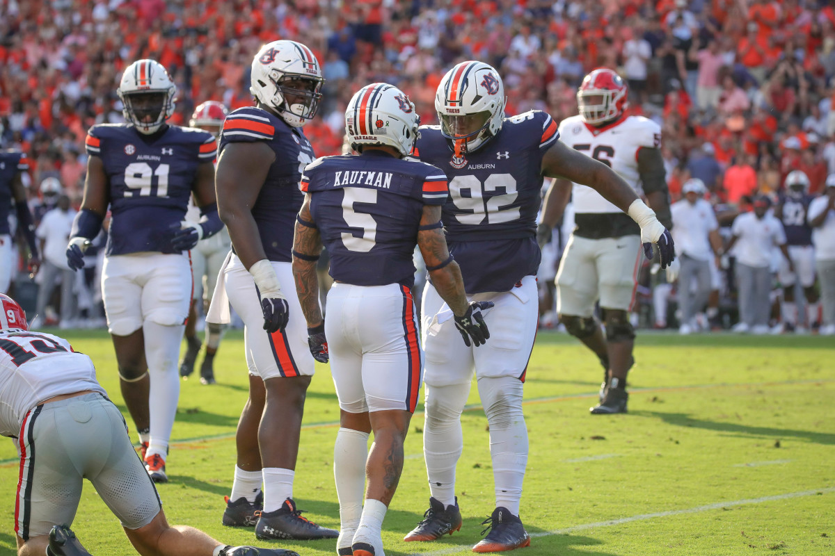 Donovan Kaufman vs Georgia Eric Starling/Auburn Daily